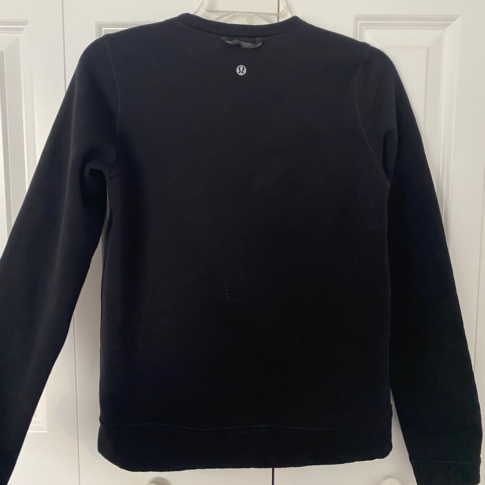 Lululemon Crewneck Sweatshirt Size 2 Black